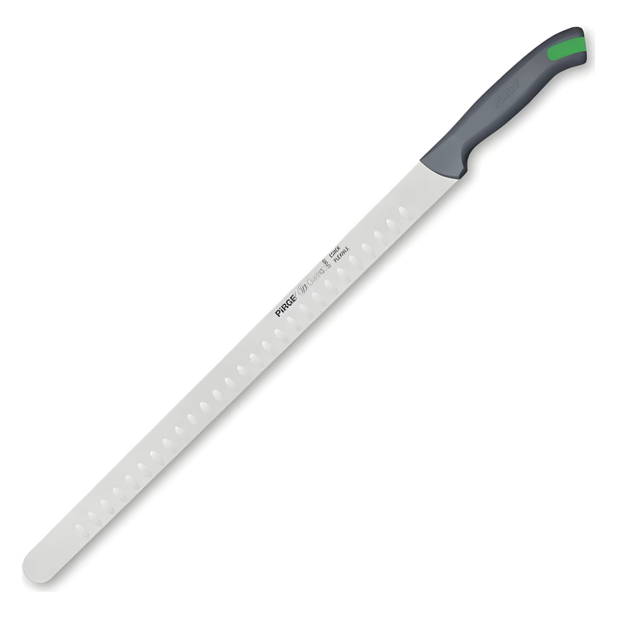 Pirge Gastro 37093 oluklu 30 cm somon bıçağı, ince esnek ve oluklu paslanmaz ağız