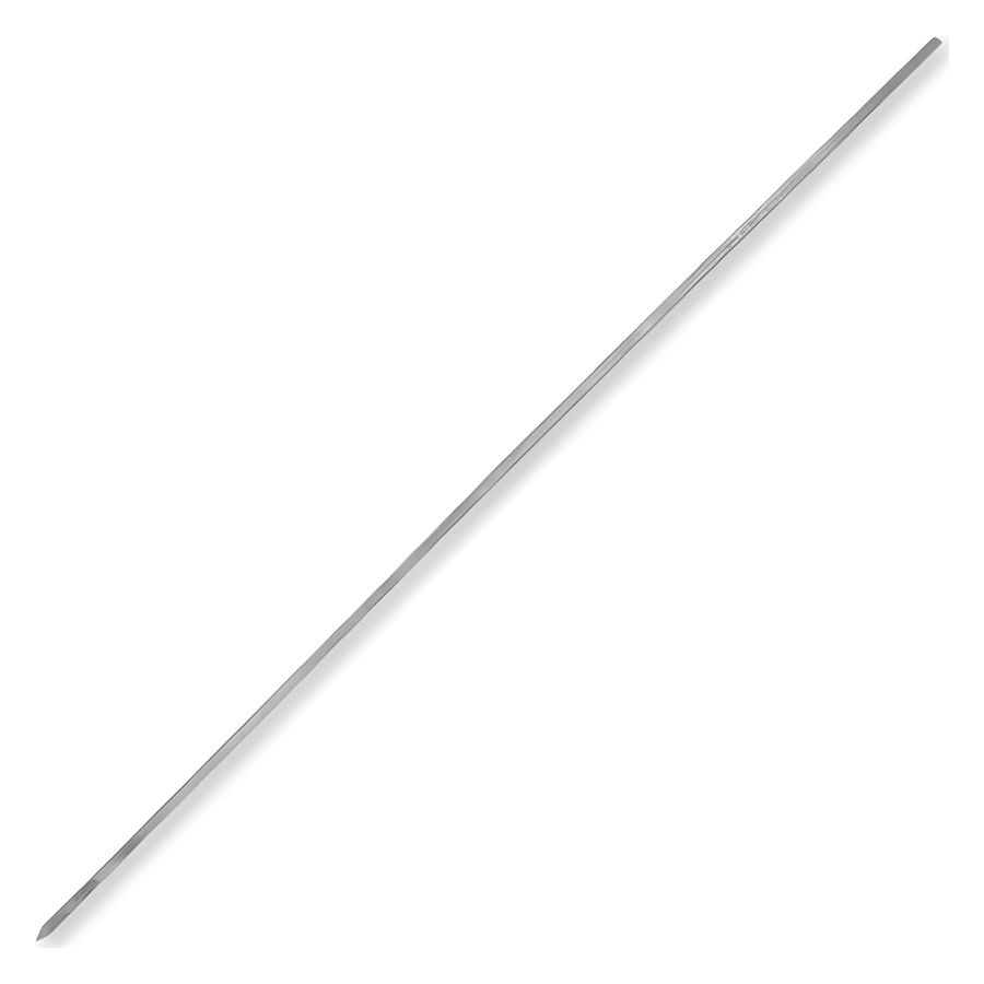 Pirge 81167 ince paslanmaz kare şiş, 60 cm boy ve 3 mm kare kesit