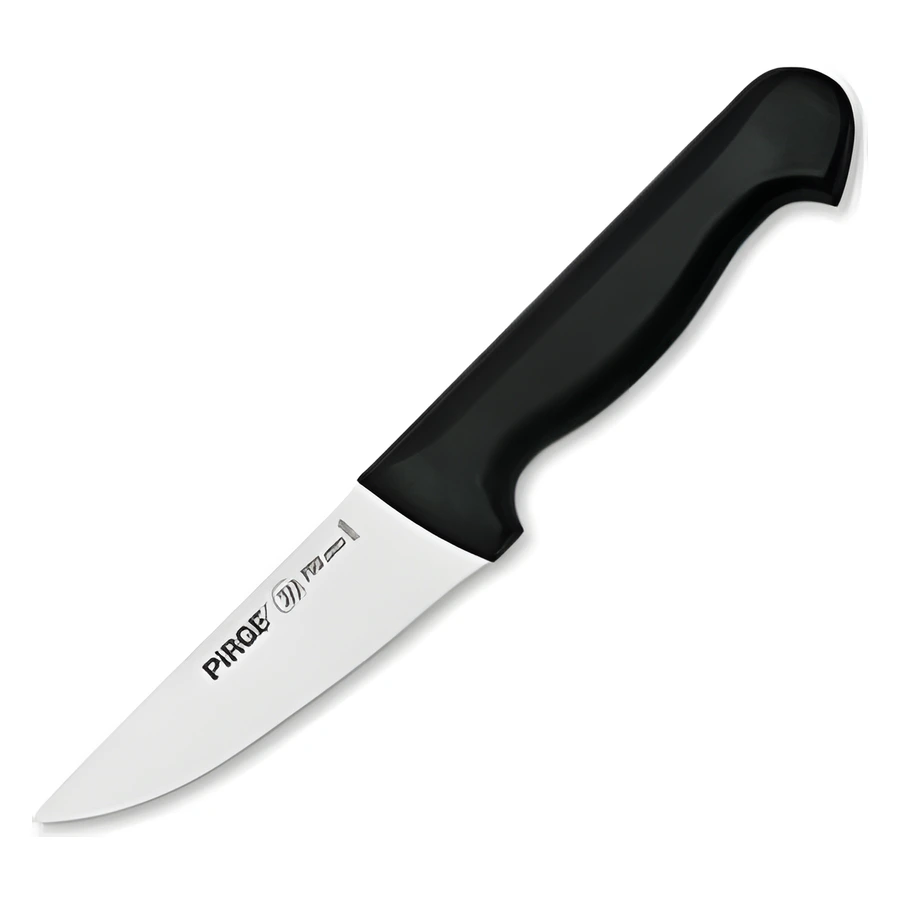 Pirge PRO 2002 31040 kasap bıçağı No. 0, 12,5 cm kalın paslanmaz ağız ve PP sap