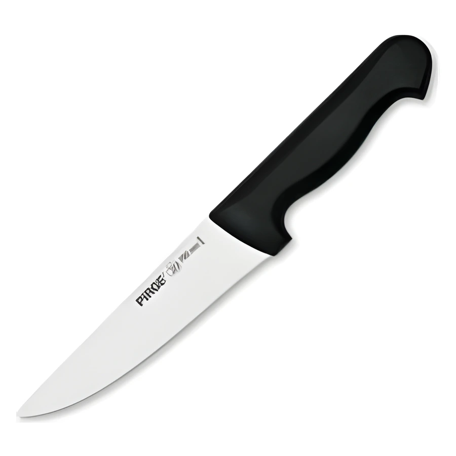 Pirge PRO 2002 31041 kasap bıçağı No. 1, 14,5 cm kalın paslanmaz ağız ve PP sap