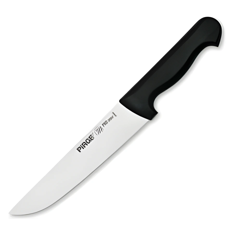 Pirge PRO 2002 31043 kasap bıçağı No. 3, 19 cm geniş ve kalın paslanmaz ağız