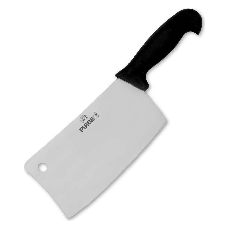 Pirge satır No.1 19 cm 61011, geniş paslanmaz çelik ağız ve hijyenik plastik sap