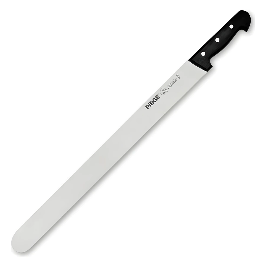 Pirge Superior 91112 uzun döner bıçağı 55 cm, esnek T5MoV çelik ağız ve perçinli sap