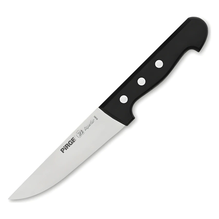 Pirge Superior kasap bıçağı No.1 14,5 cm 91001, üç perçinli sap ve T5MoV çelik ağız