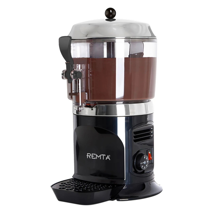 Remta CS10 Elegance kuru sistem 5 litre sahlep ve sıcak çikolata ısıtıcı, paslanmaz kapak