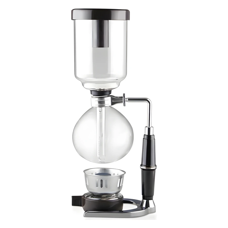 Epinox SFN-5 sifon kahve demleme makinesi, beş fincanlık bezli filtreli vakum demlik