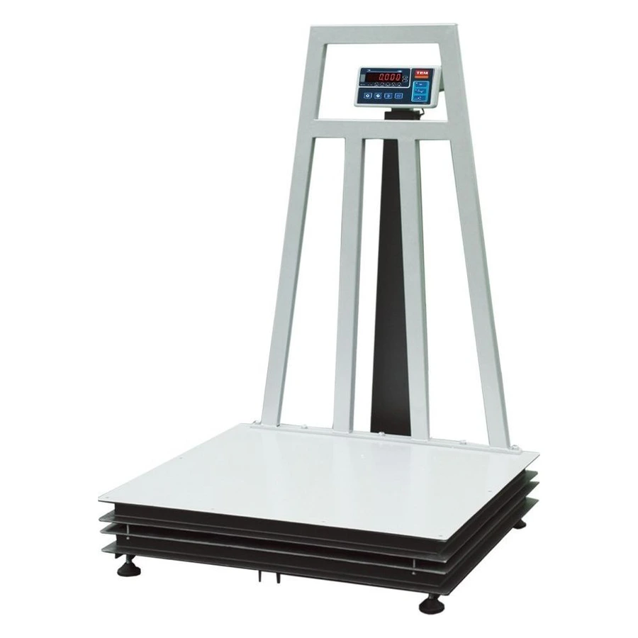 TEM AHT (-M0) ağır hizmet tipi elektromekanik baskül, sağlam çelik platform