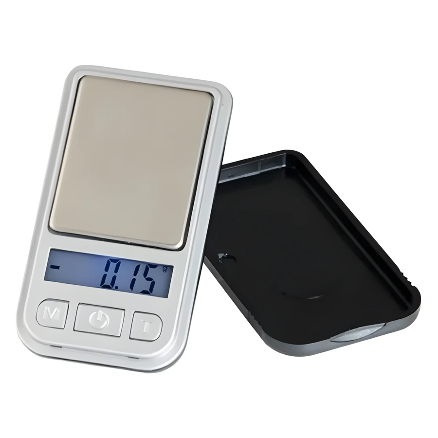 TEM SF712 hassas cep terazisi, LCD ekranlı ve 3x4 cm kapaklı kefe