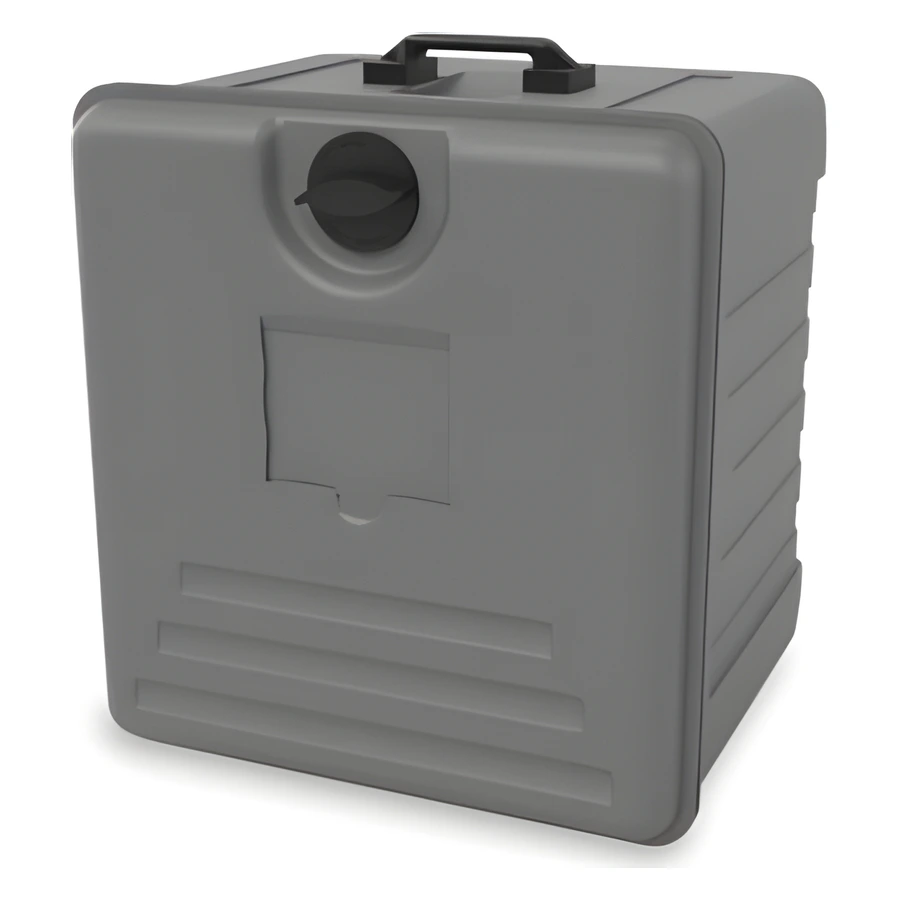 Empero EMP.BOX-S 1/2 GN küçük termobox, kompakt kapaklı yemek taşıma kutusu