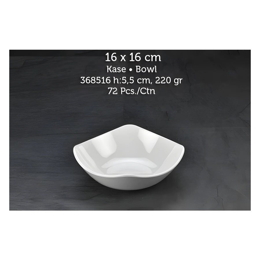 Tuva Therm Quadro 368516 melamin kare kase, 16x16 cm