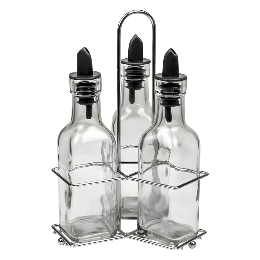 Epinox Yasemin YYS-03 üçlü yağlık seti, 200 ml üç şişe