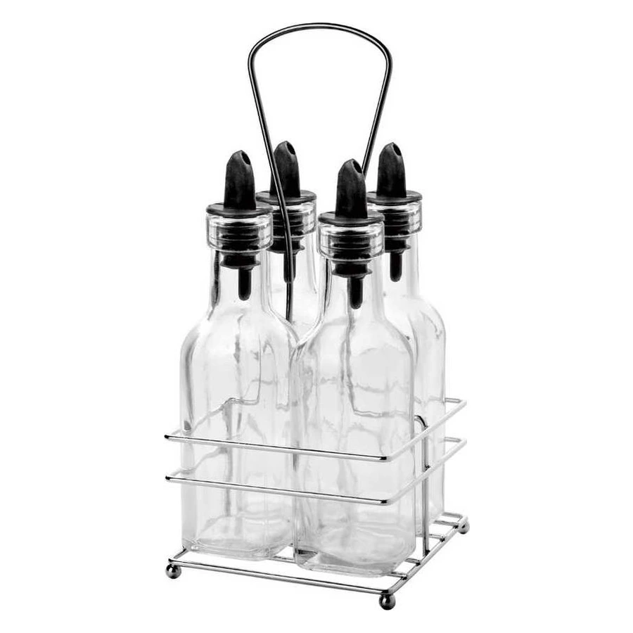 Epinox Yasemin YYS-200 dörtlü yağlık seti, dört adet 200 ml şişe