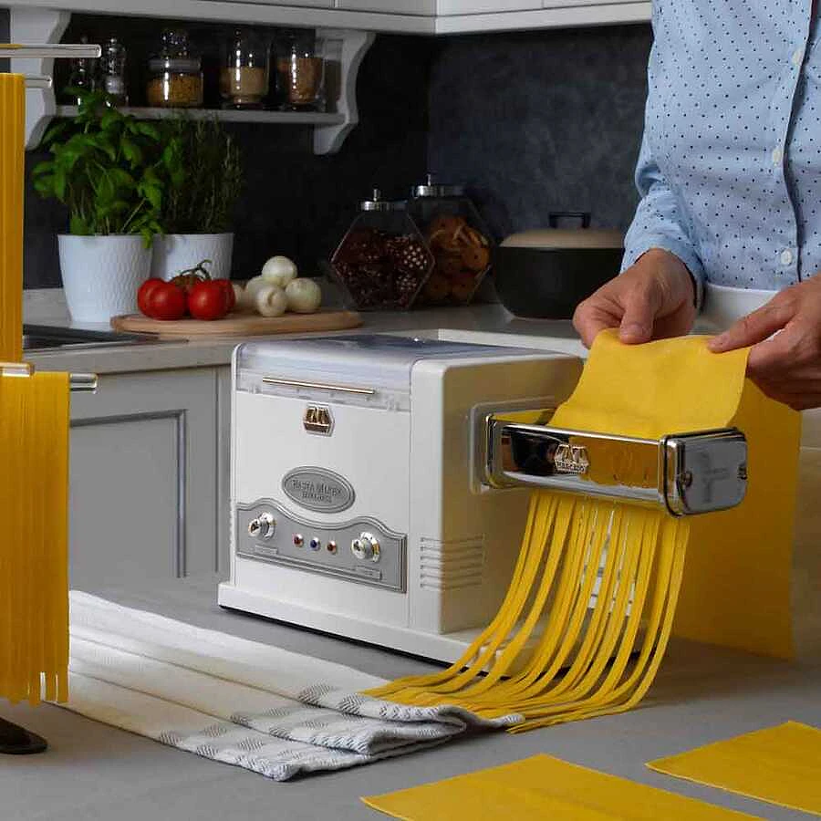 Marcato Pasta Fresca taze makarna makinesi, ev ve restoran tipi erişte makinesi - Görsel 2