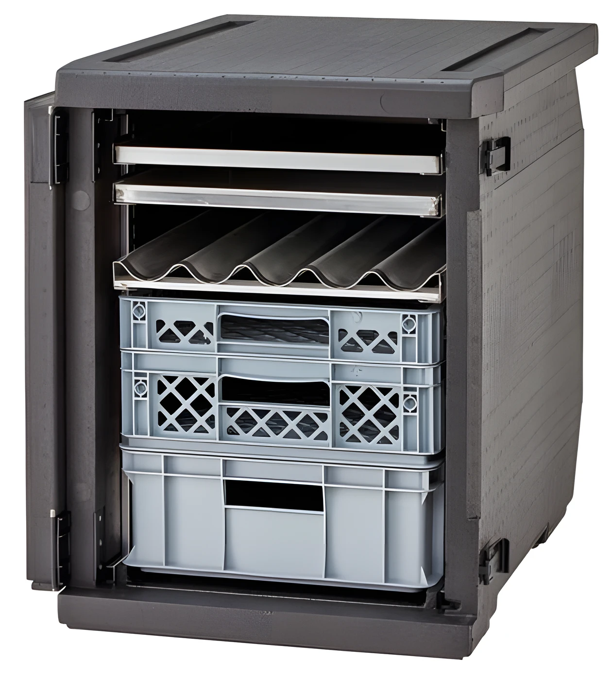 Cambro EPP4060FNR raysız önden yüklemeli izolasyonlu taşıyıcı, geniş iç hacim - Görsel 3