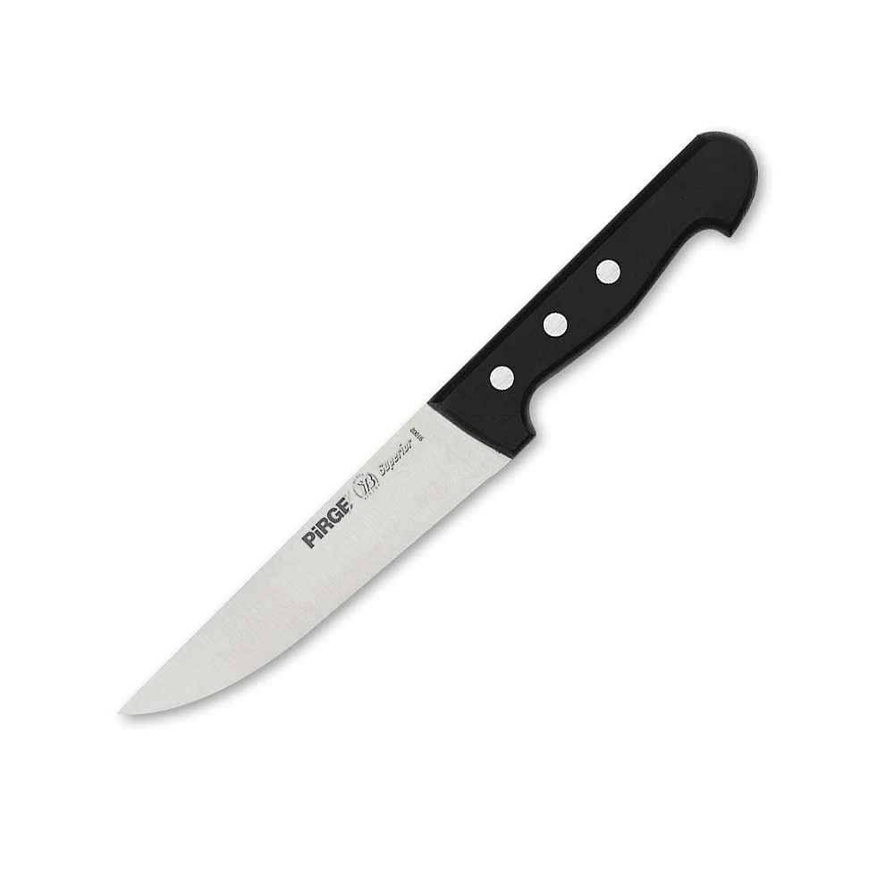 Pirge Superior 35053 bloklu bıçak seti 6'lı, doğal ahşap blokta şef, et ve ekmek bıçakları - Görsel 6