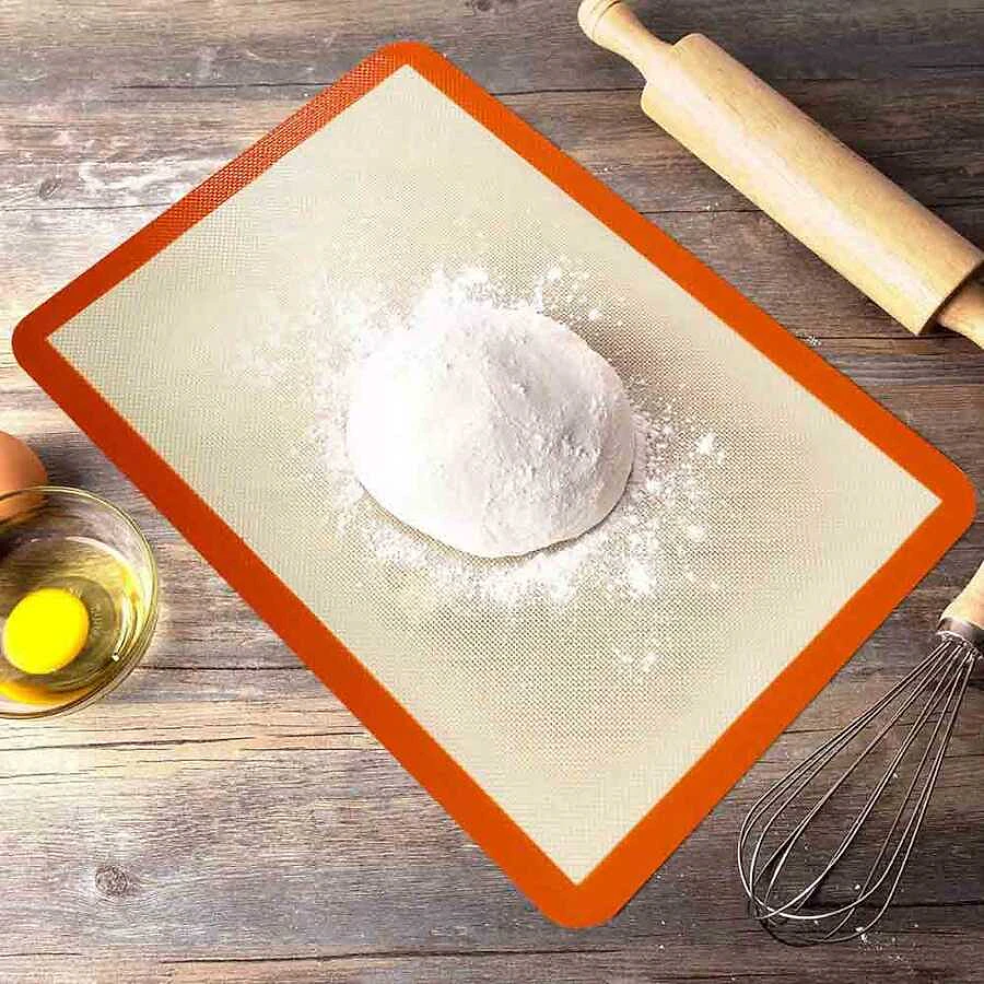 Epinox SLP-46 silikon silpat 40x60 cm, pastane tepsisi için 1 mm yapışmaz pişirme matı - Görsel 2