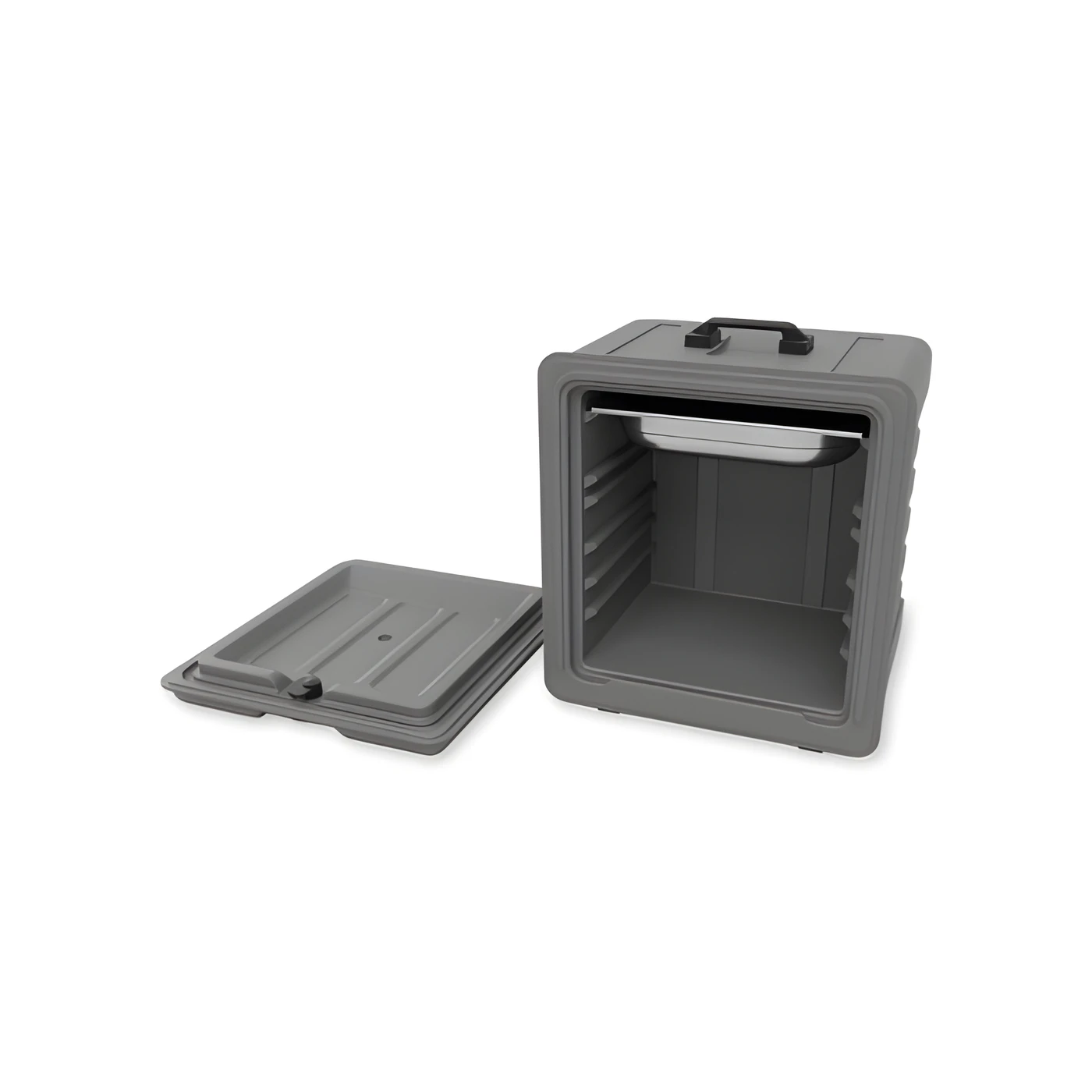 Empero EMP.BOX-S 1/2 GN küçük termobox, kompakt kapaklı yemek taşıma kutusu - Görsel 2