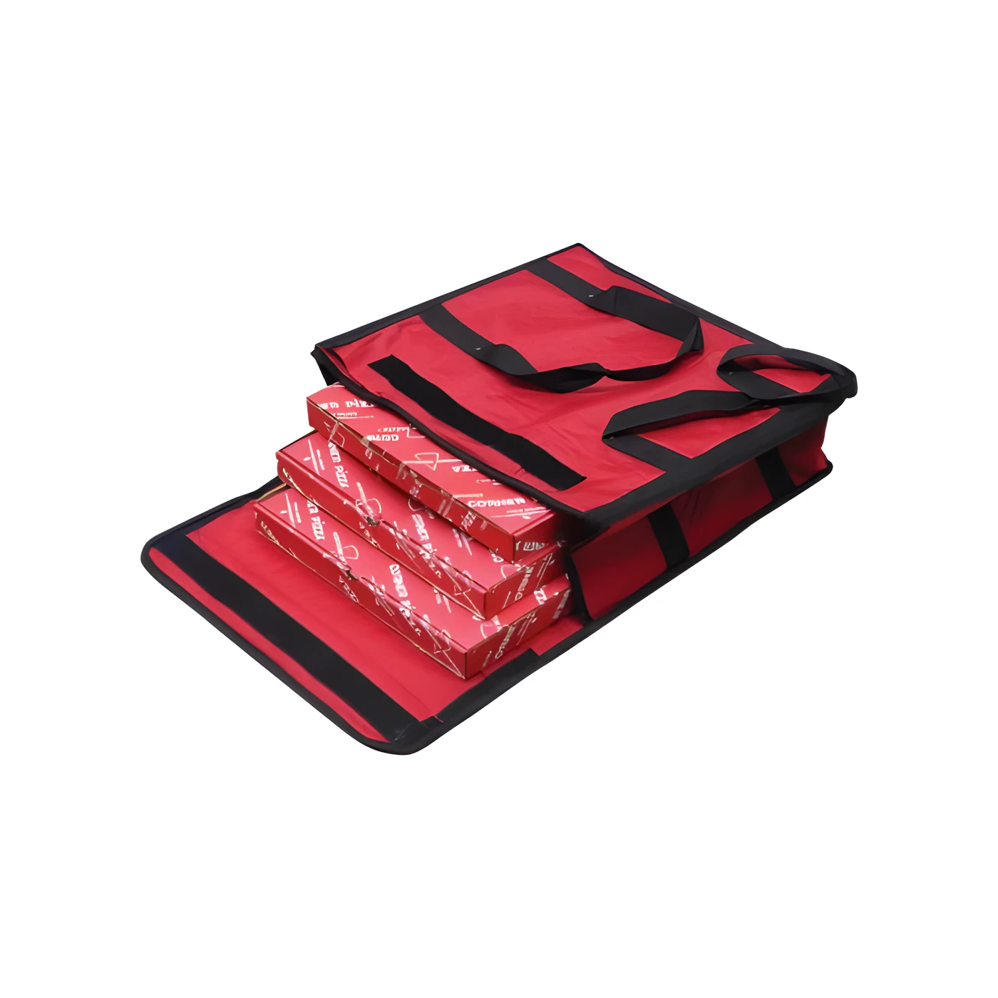 Empero EMP.TRBAG.04 Thermo cepli pizza servis çantası, dikdörtgen gövde ve ön cep - Görsel 6