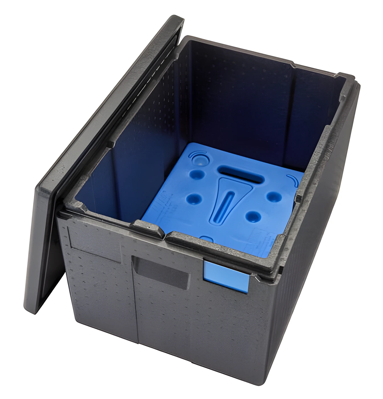 Cambro EPP180 XLT geniş Cam GoBox izolasyonlu taşıyıcı, derin GN 1/1 küvet için yüksek gövde - Görsel 4